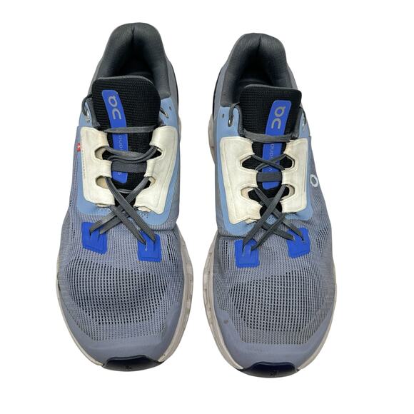 On Running Cloudstratus Sneakers Textile Swiss Engineering Blue Mens Size 9.5 - Picture 3 of 12